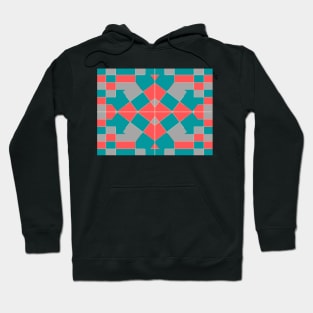 Aesthetic Boho / Kaleidoscopic Abstract Pattern Design Hoodie